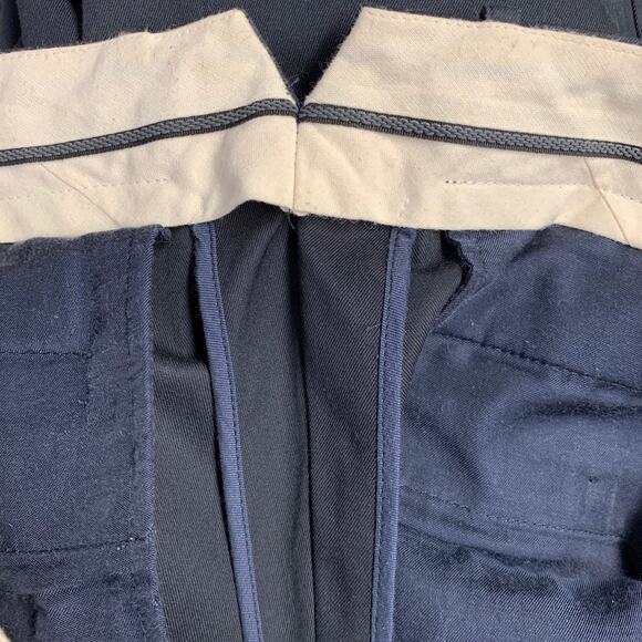 CRAIG GREEN Size L Navy Polyester Cotton Twill Straight Casual Pants - Picture 7 of 7